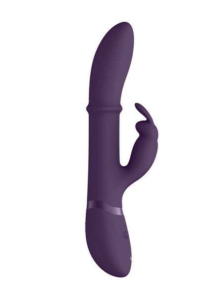 Vive Halo - Purple 24.5 cm USB Rechargeable Rabbit Vibrator
