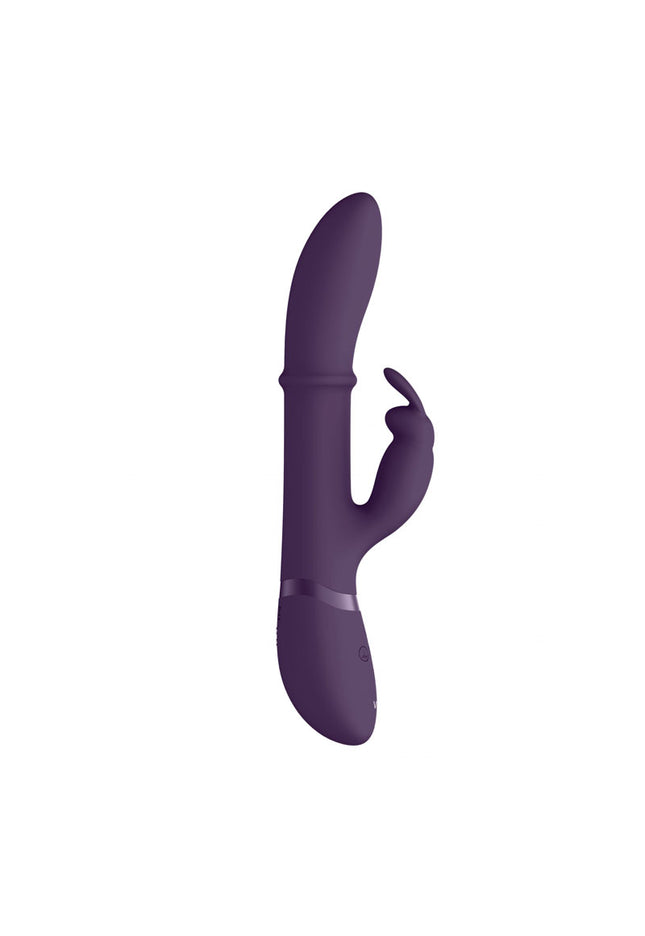Vive Halo - Purple 24.5 cm USB Rechargeable Rabbit Vibrator