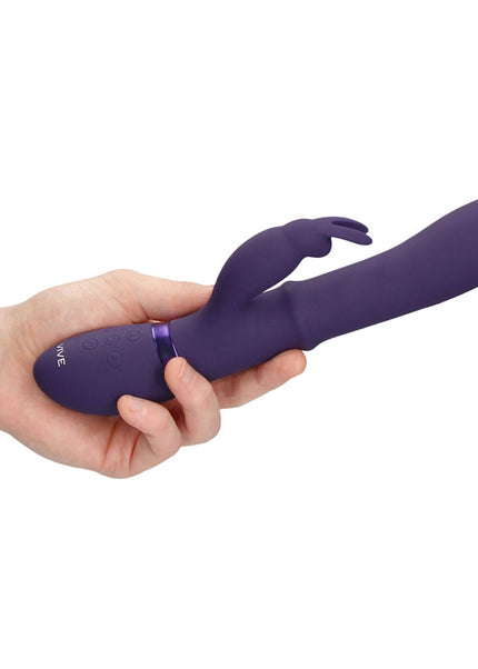 Vive Halo - Purple 24.5 cm USB Rechargeable Rabbit Vibrator