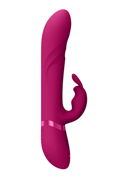 VIVE Nari - Pink - Pink 24.1 cm USB Rechargeable Rabbit Vibrator