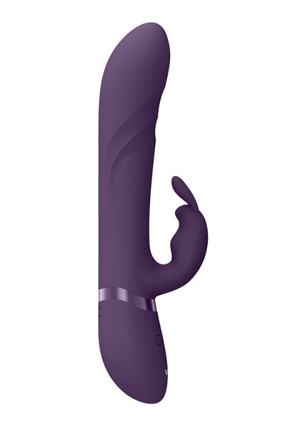 VIVE Nari - Purple - Purple 24.1 cm USB Rechargeable Rabbit Vibrator