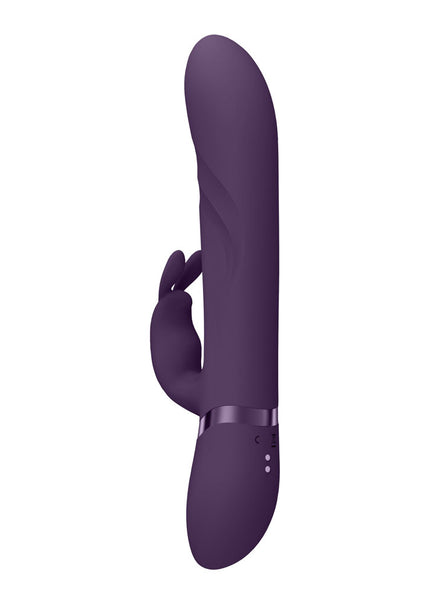 VIVE Nari - Purple - Purple 24.1 cm USB Rechargeable Rabbit Vibrator