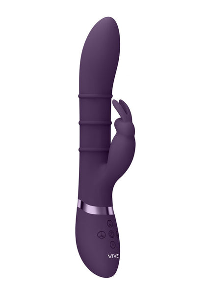 VIVE Sora - Purple - Purple 24.2 cm USB Rechargeable Rabbit Vibrator