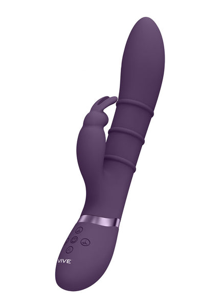 VIVE Sora - Purple - Purple 24.2 cm USB Rechargeable Rabbit Vibrator