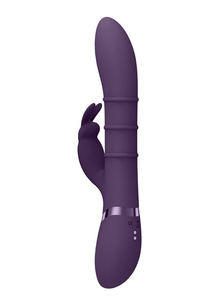 VIVE Sora - Purple - Purple 24.2 cm USB Rechargeable Rabbit Vibrator