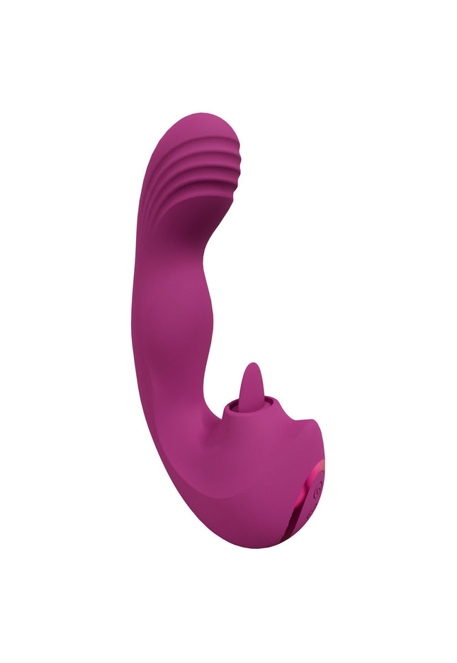 VIVE Yumi - Pink - Pink USB Rechargeable Triple Motor Vibrator