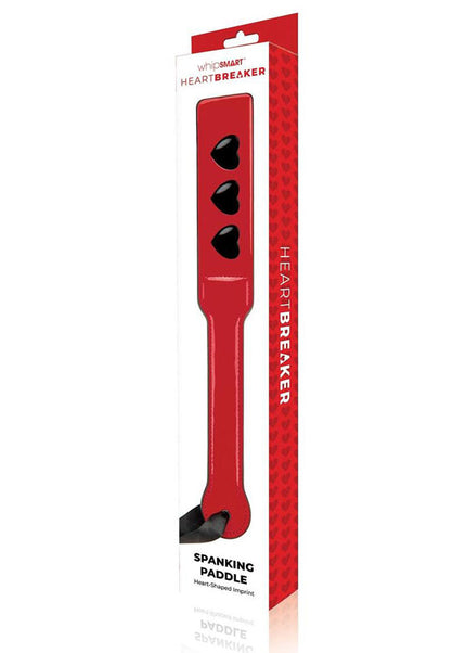 WhipSmart Heartbreaker Spanking Paddle - Red Spanking Paddle
