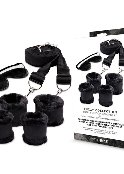 WHIPSMART FUZZY BEDROOM BONDAGE KIT -