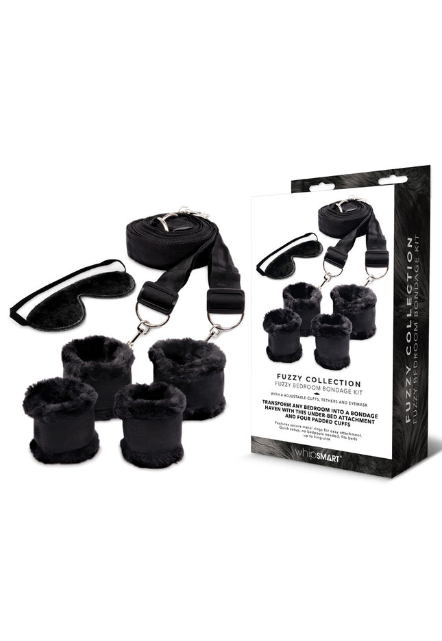 WHIPSMART FUZZY BEDROOM BONDAGE KIT -