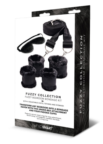 WHIPSMART FUZZY BEDROOM BONDAGE KIT -