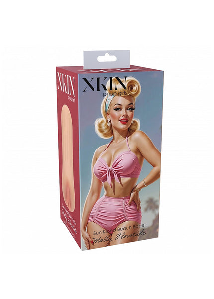 XKIN PinUp Girls - Molly Blowtide - Flesh 12 cm Vagina Stroker