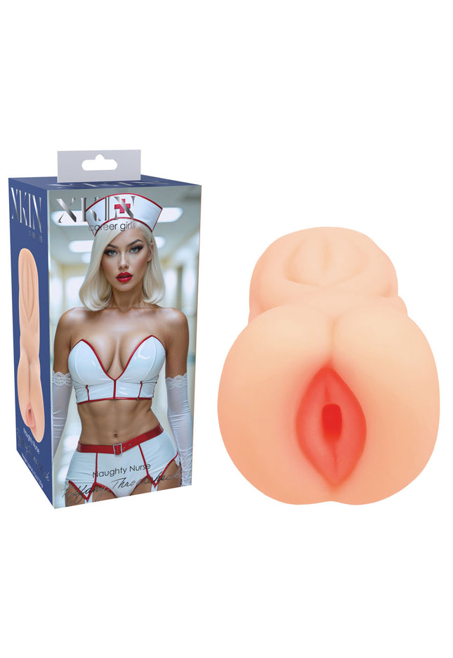 XKIN PinUp Girls - Tiffany Throatcheck - Flesh 12 cm Vagina Stroker