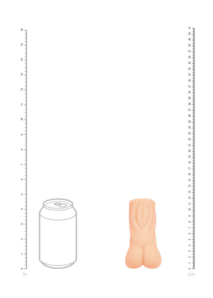 XKIN PinUp Girls - Tiffany Throatcheck - Flesh 12 cm Vagina Stroker