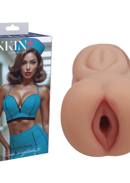 XKIN PinUp Girls - Trixie Nightshift - Tan 12 cm Vagina Stroker
