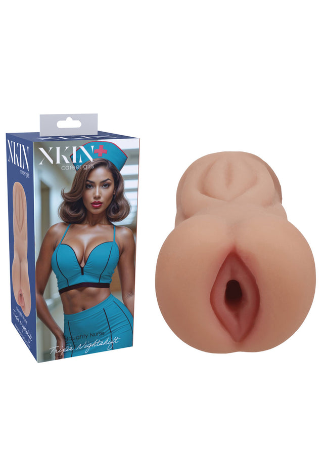 XKIN PinUp Girls - Trixie Nightshift - Tan 12 cm Vagina Stroker