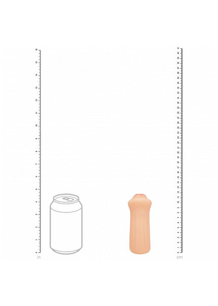 XKIN Raw - The Grip - Flesh 12 cm Mouth Stroker