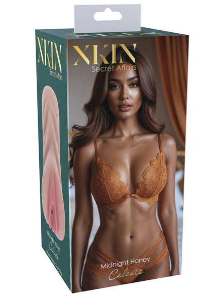 XKIN Secret Affairs - Celeste - Tan 12 cm Vagina Stroker
