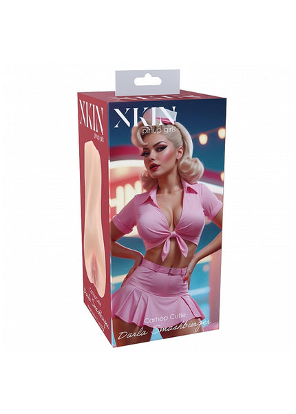 XKIN Pinup Girls - Darla Smashburger - Flesh 12.5 cm Vagina Stroker