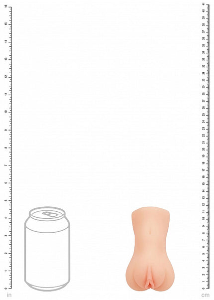 XKIN Pinup Girls - Misty Muffburner - Flesh 12 cm Vagina Stroker