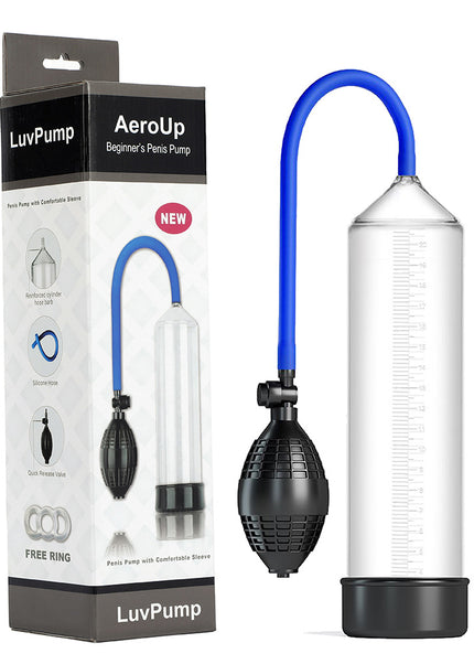 LuvPump AeroUp Beginners Penis Pump - Clear Penis Pump