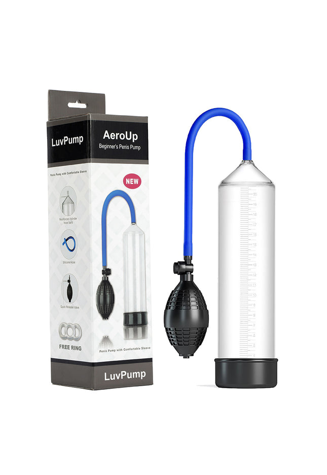 LuvPump AeroUp Beginners Penis Pump - Clear Penis Pump