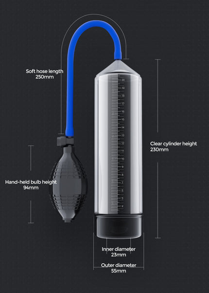 LuvPump AeroUp Beginners Penis Pump - Clear Penis Pump