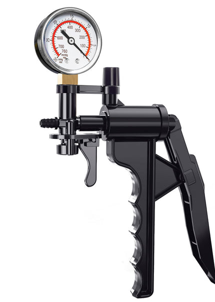 LuvPump ProXtra Professional Gauge Power Pump - Clear Penis Pump with Pressure Gauge