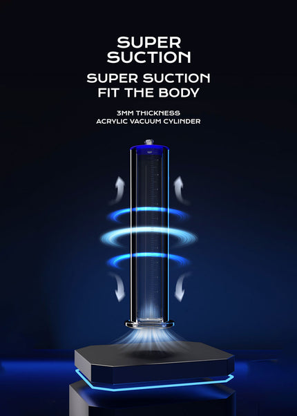 LuvPump ClassiMax XL Professional Power Pump - Clear Extra Large Penis Pump