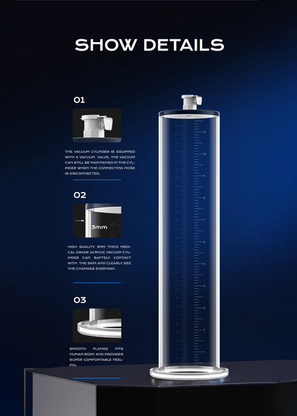 LuvPump ClassiMax XL Professional Power Pump - Clear Extra Large Penis Pump