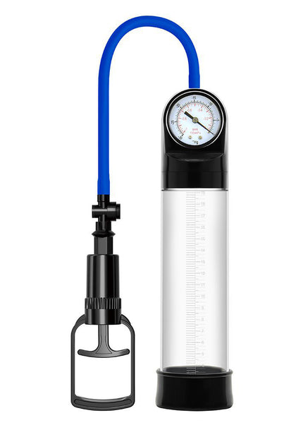 LuvPump ClassiXtra Advanced Power Pump - Clear Penis Pump with Pressure Gauge
