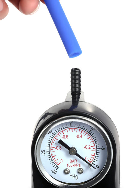 LuvPump ClassiXtra Advanced Power Pump - Clear Penis Pump with Pressure Gauge