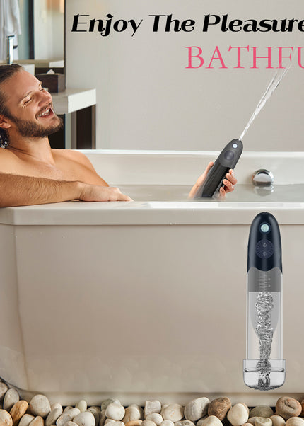 LuvPump BathFun - USB Rechargeable Waterproof Automatic Penis Pump