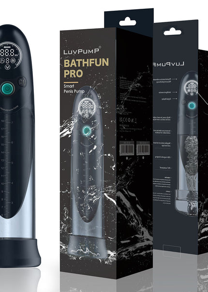 LuvPump Bathfun Pro - USB Rechargeable Waterproof Smart Automatic Penis Pump