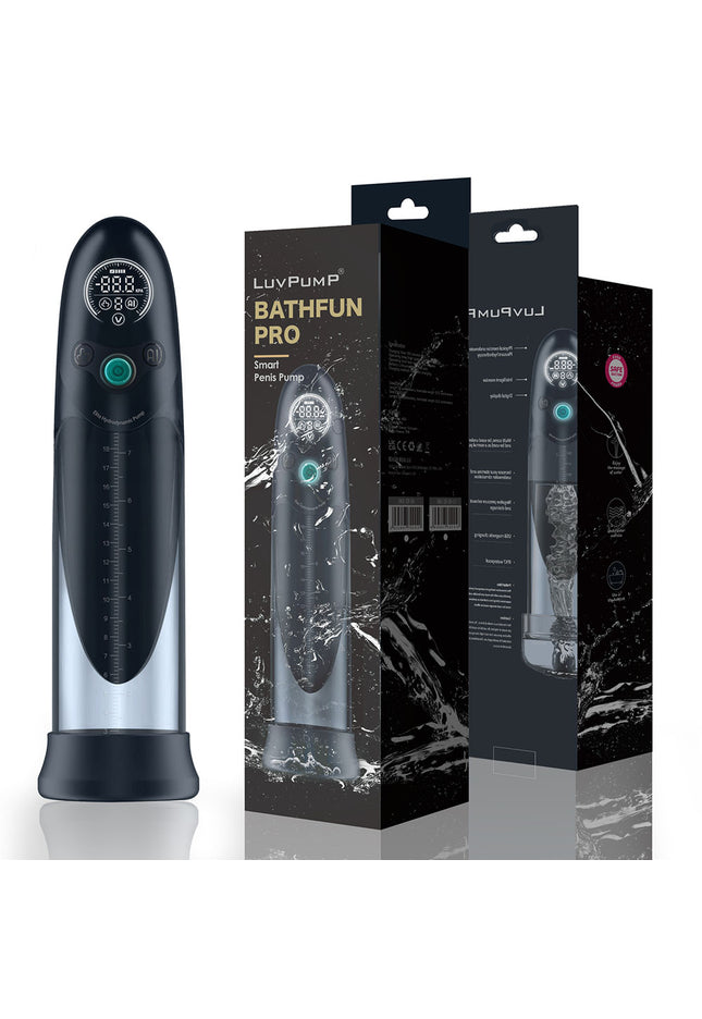 LuvPump Bathfun Pro - USB Rechargeable Waterproof Smart Automatic Penis Pump