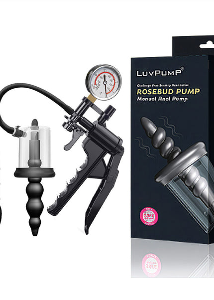 LuvPump Rosebud Pump - Manual Anal Pump