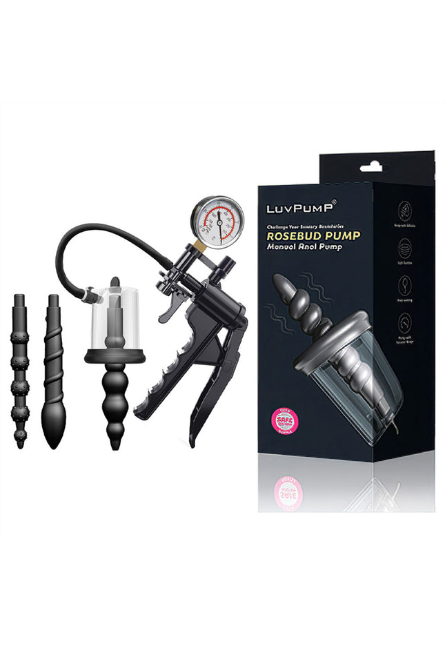 LuvPump Rosebud Pump - Manual Anal Pump