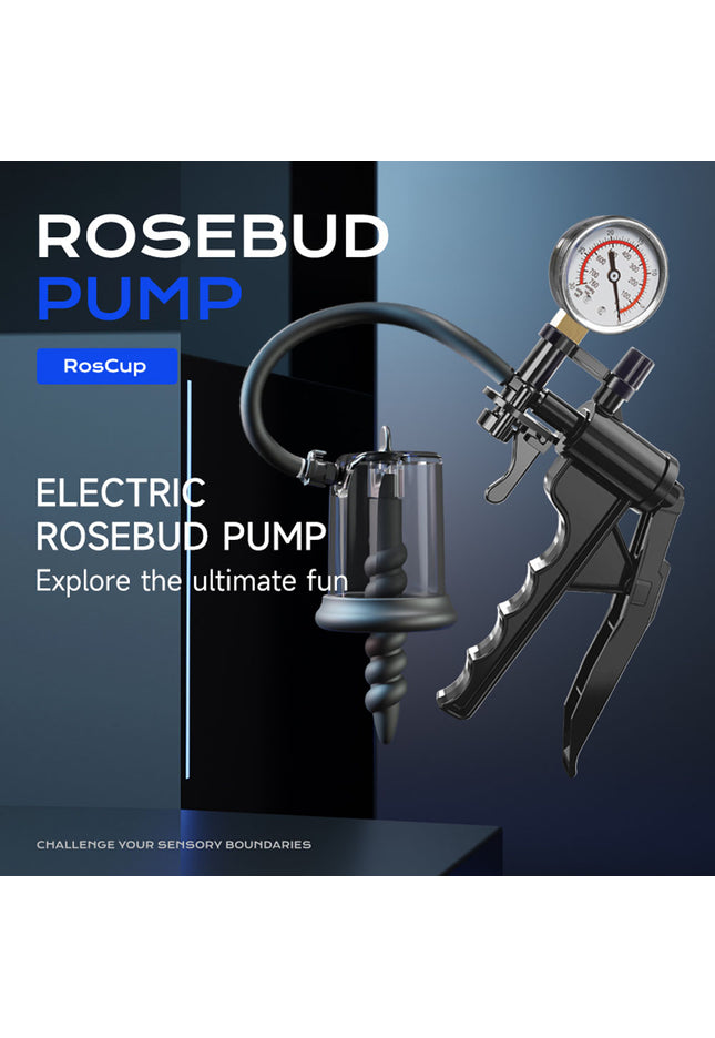 LuvPump Rosebud Pump - Manual Anal Pump