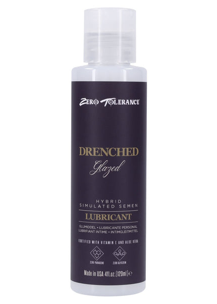 Zero Tolerance DRENCHED GLAZED - Hybrid Cum Lubricant - 120 ml Bottle