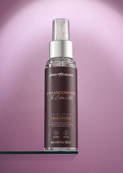 Zero Tolerance Enhancements - The Extra Mile - Delay Spray for Men - 60 ml Spray