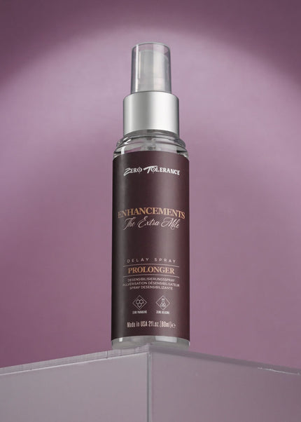 Zero Tolerance Enhancements - The Extra Mile - Delay Spray for Men - 60 ml Spray