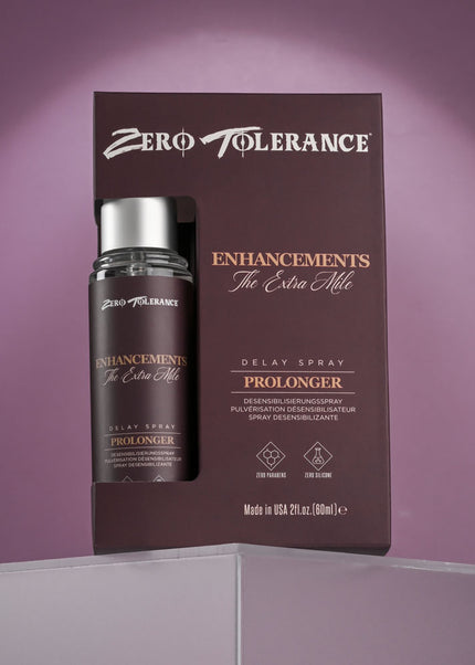 Zero Tolerance Enhancements - The Extra Mile - Delay Spray for Men - 60 ml Spray