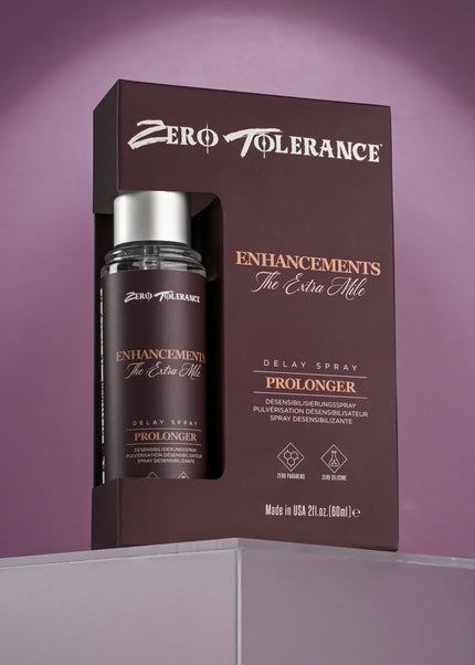 Zero Tolerance Enhancements - The Extra Mile - Delay Spray for Men - 60 ml Spray