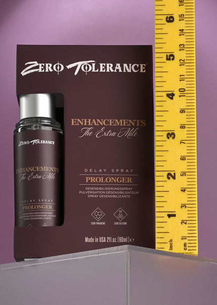 Zero Tolerance Enhancements - The Extra Mile - Delay Spray for Men - 60 ml Spray