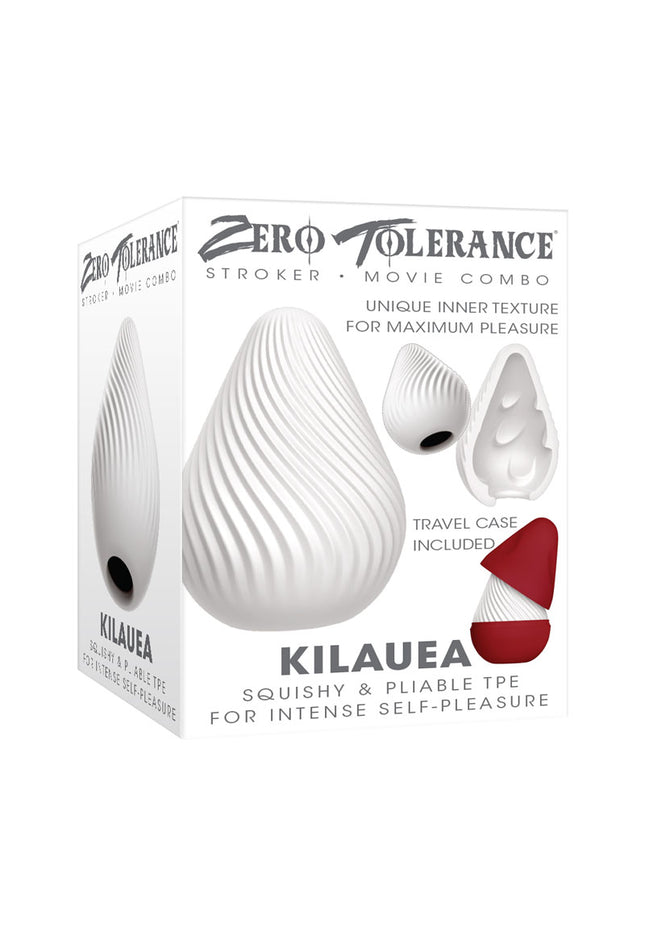 Zero Tolerance KILAUEA - White Mini Stroker Egg