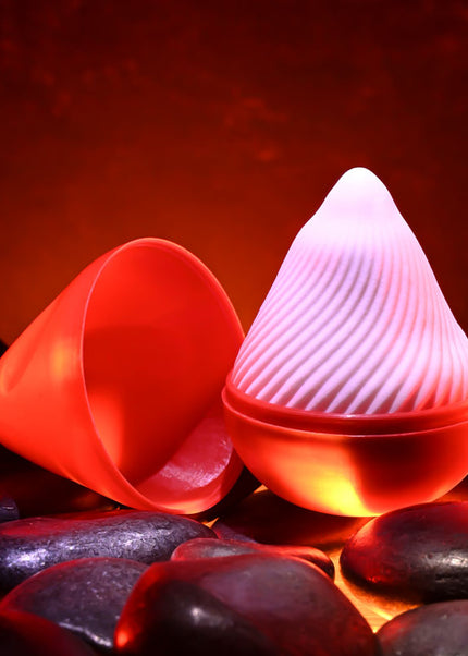 Zero Tolerance VESUVIUS - White Mini Stroker Egg