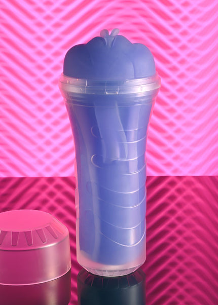 Zero Tolerance POP ON THE GLOW - Glow in Dark Purple Vagina Stroker