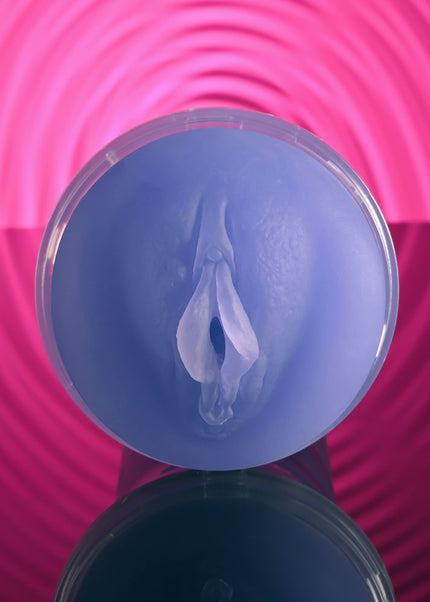 Zero Tolerance POP ON THE GLOW - Glow in Dark Purple Vagina Stroker