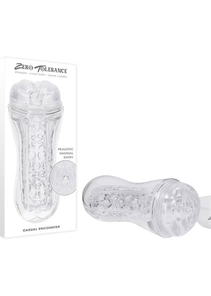Zero Tolerance CASUAL ENCOUNTER - Clear Vagina Stroker