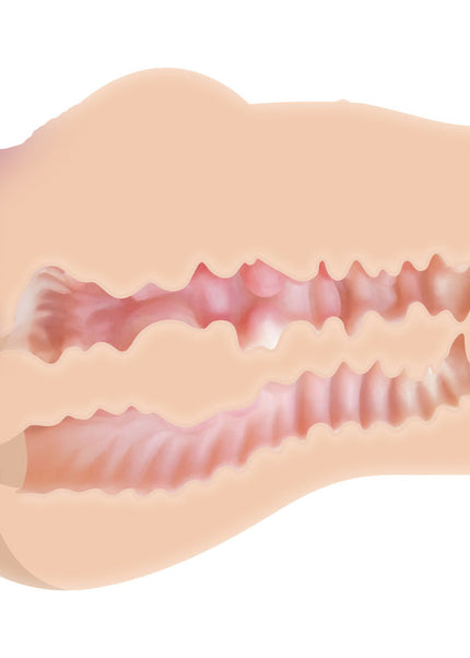 Zero Tolerance Dani Daniels Realistic Ass & Vagina Stroker - Flesh Vagina Stroker with Movie