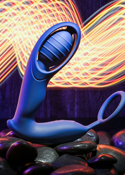 Zero Tolerance EXTRA MILE - Blue USB Rechargeable Vibrating Prostate Massager